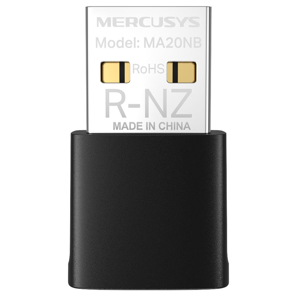 Mercusys MA20NB AC650 Nano Wi-Fi Wireless Bluetooth USB Adapter 650Mbps