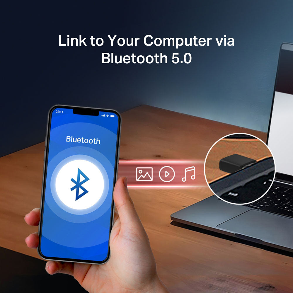 Mercusys MA20NB AC650 Nano Wi-Fi Wireless Bluetooth USB Adapter 650Mbps