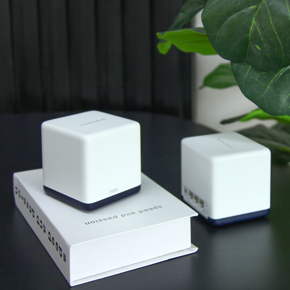 نظام شبكة Wi-Fi للمنزل بالكامل ميركوسيس قطعة واحدة 1900 ميجابايت/ثانية Halo H50G AC1900