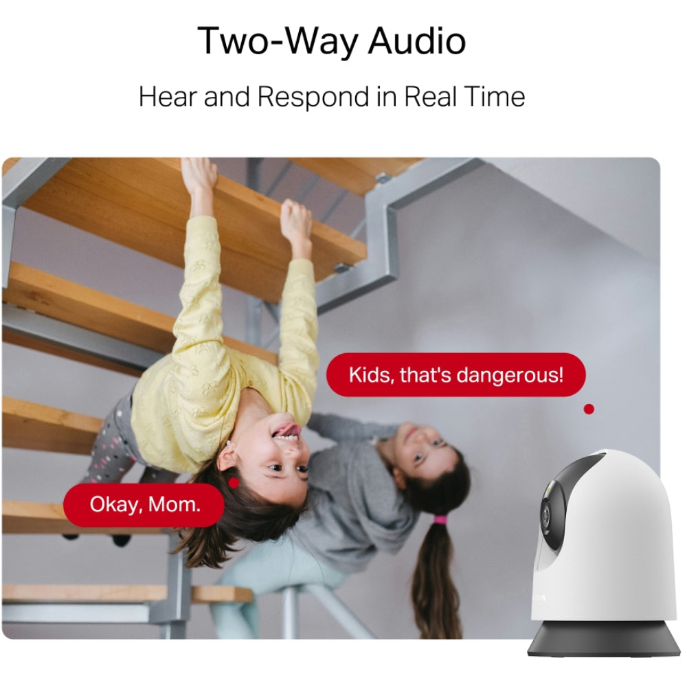 Mercusys MC200 Wi-Fi Pan & Tilt Indoor Security Camera 2MP 4mm (Mic)