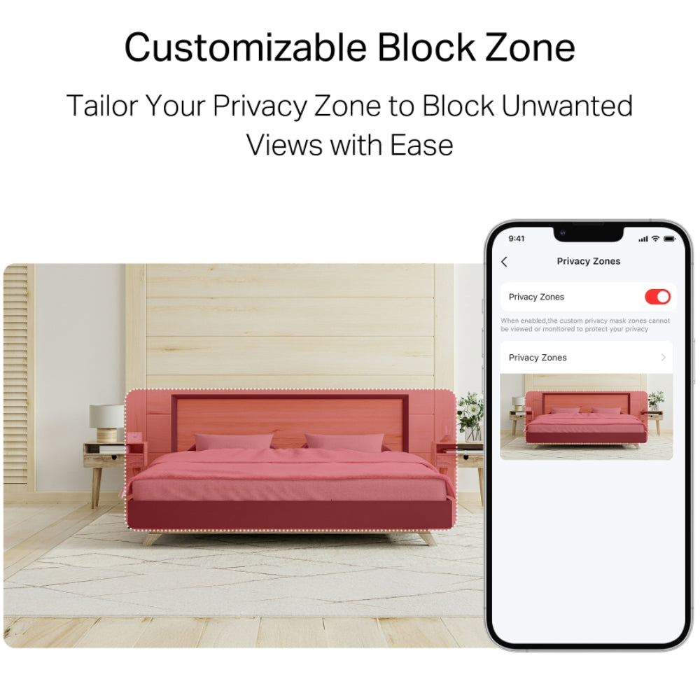 كاميرا مراقبة ميركوسيس داخلية واي فاي إمالة و دوران 3 ميجابكسل 4 ملم MC210 2K (ميكروفون)