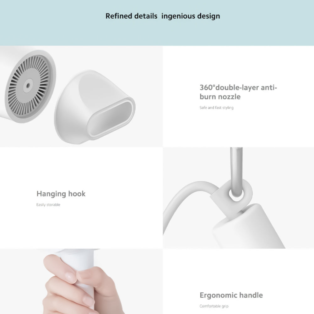 Xiaomi Mi Water Ionic Hair Dryer H300 CMJ02ZHM 1600W