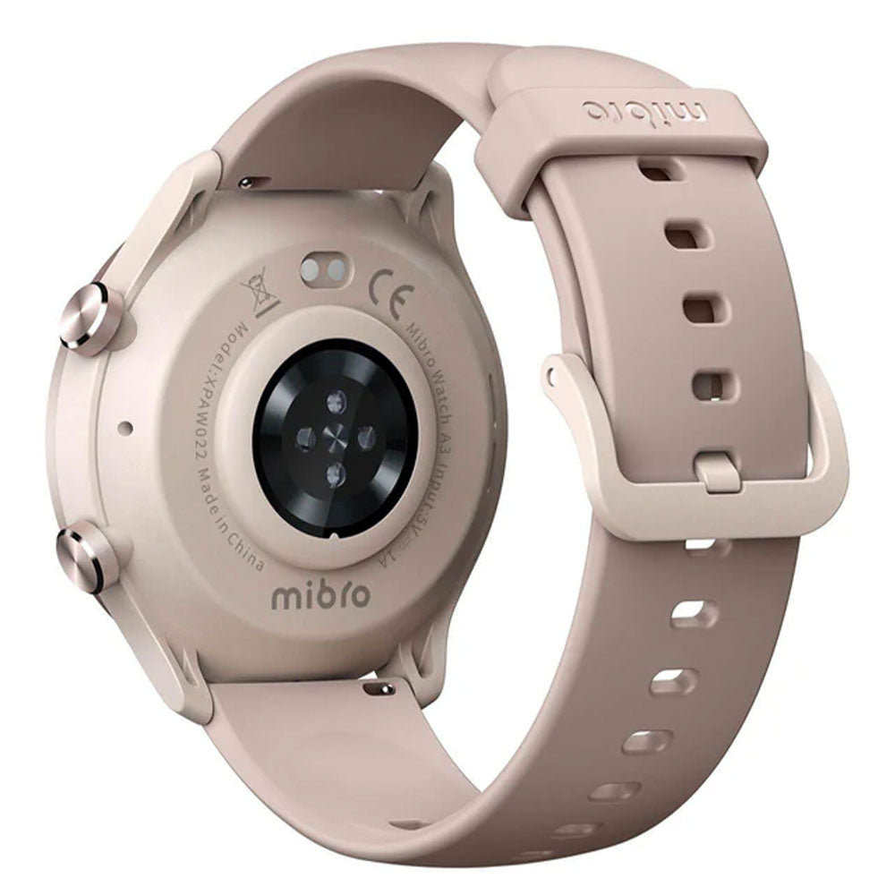 Mibro A3 Watch (45mm - GPS) Mocha Aluminum Case With Mocha Silicone Band