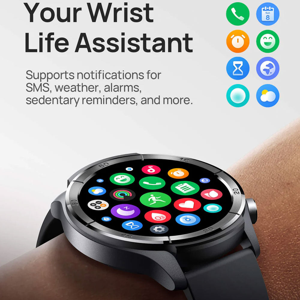 Mibro A3 Watch (45mm - GPS) Mocha Aluminum Case With Mocha Silicone Band