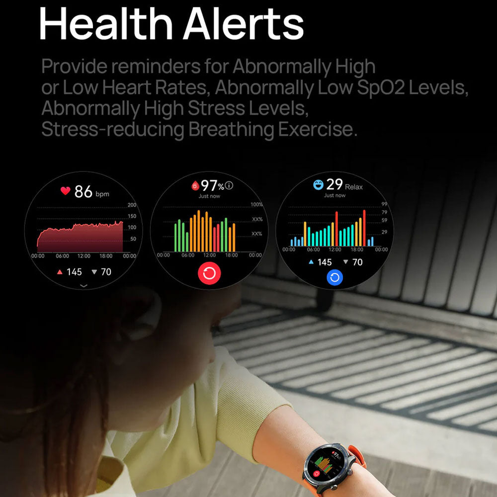 Mibro A3 Watch (45mm - GPS) Mocha Aluminum Case With Mocha Silicone Band