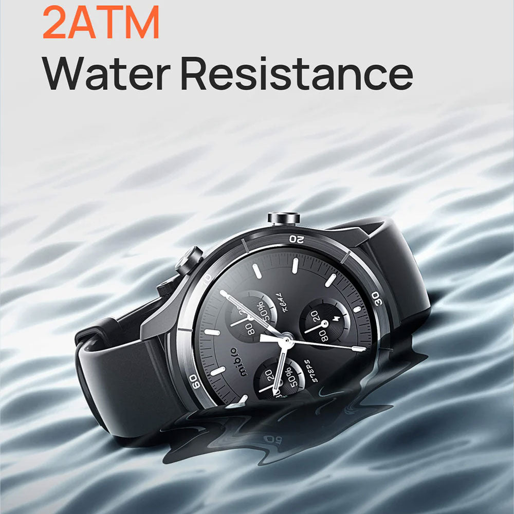 Mibro A3 Watch (45mm - GPS) Mocha Aluminum Case With Mocha Silicone Band