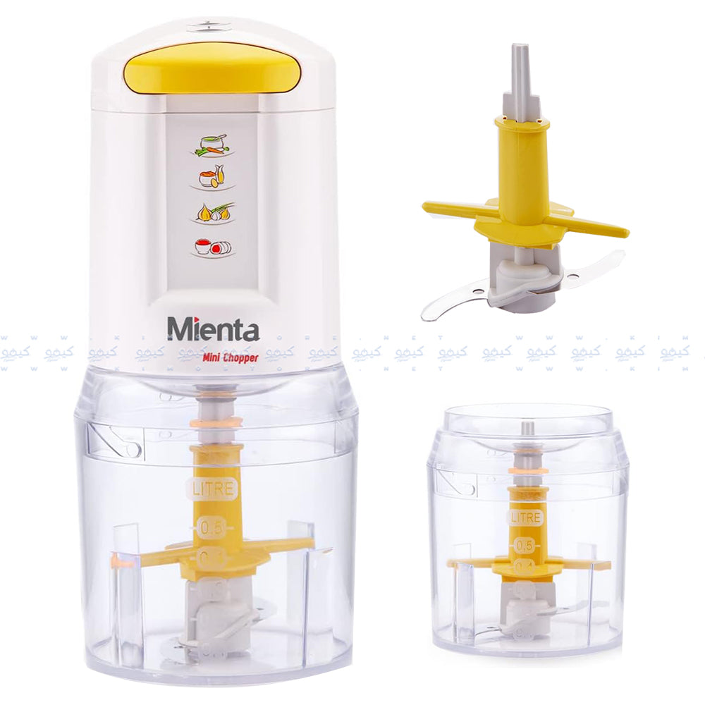 Mienta Mini Chopper CH-172 0.5L 400W (2 Bowl)