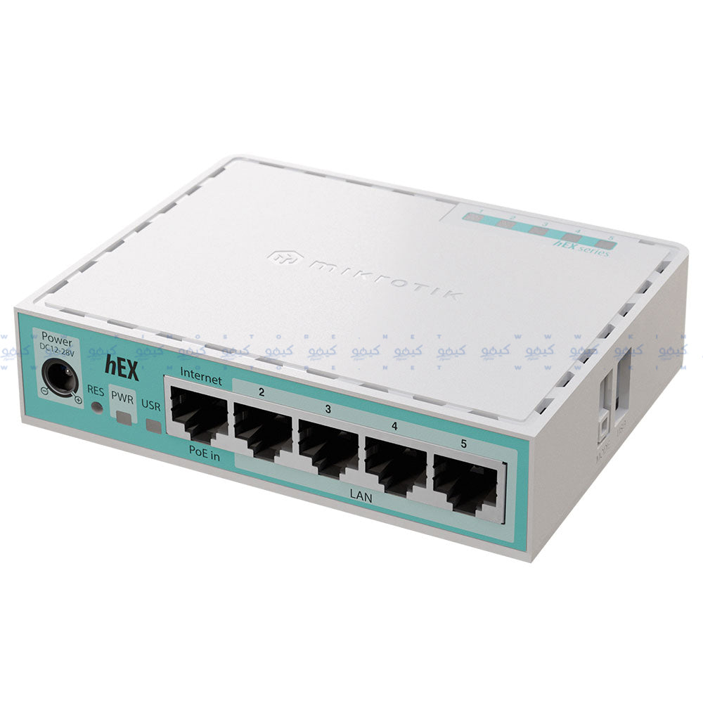 راوتر ميكروتيك 5 منافذ hEX E50UG