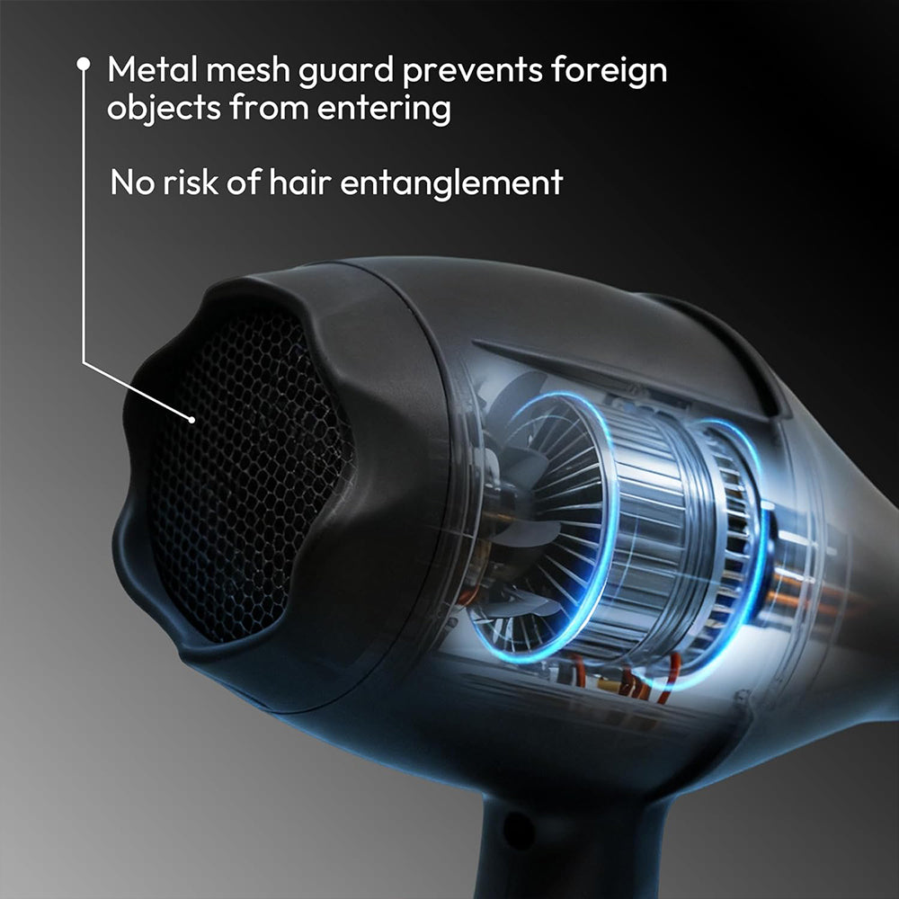 Moehair Pro Extreme Professional Hair Dryer X5 Plus 2500W - Black