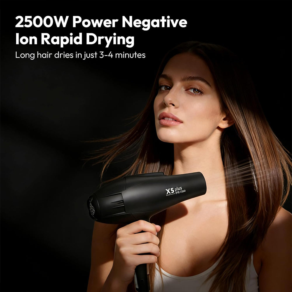 Moehair Pro Extreme Professional Hair Dryer X5 Plus 2500W - Black