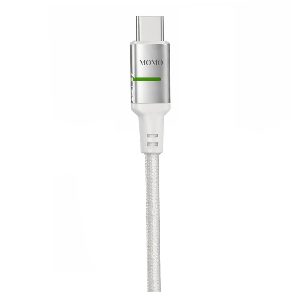 Momo MO-011023 Type-C To Type-C Cable 60W Fast Charging 1.2m - White