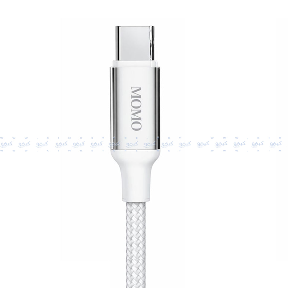 Momo MO-011029 Type-C To Type-C Cable 240W Fast Charging 1.2m - Gray