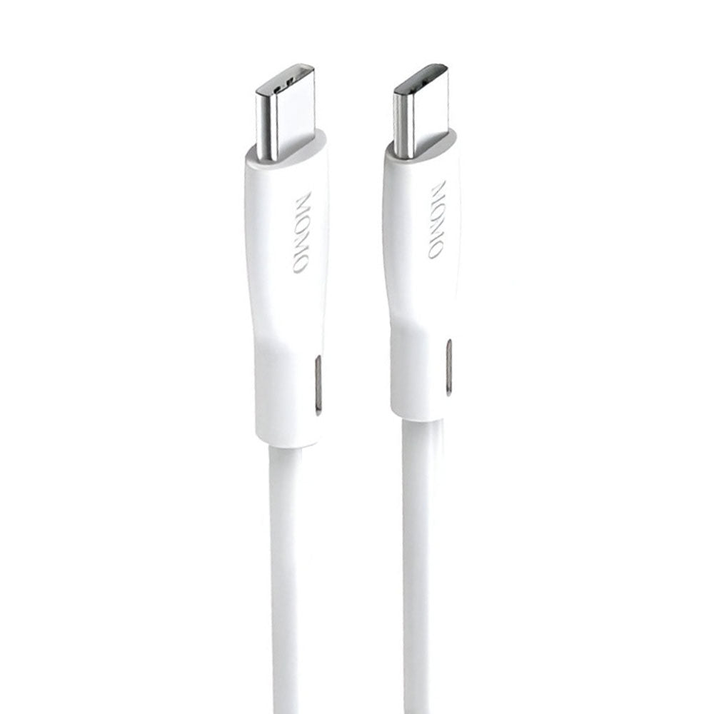 Momo MO-011106 Type-C To Type-C Cable 25W Fast Charging - White