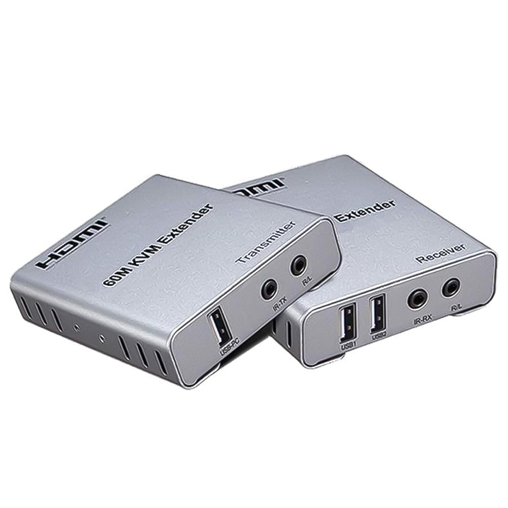 Mow HDMI Extender By Lan KVM CAT5E6 60m