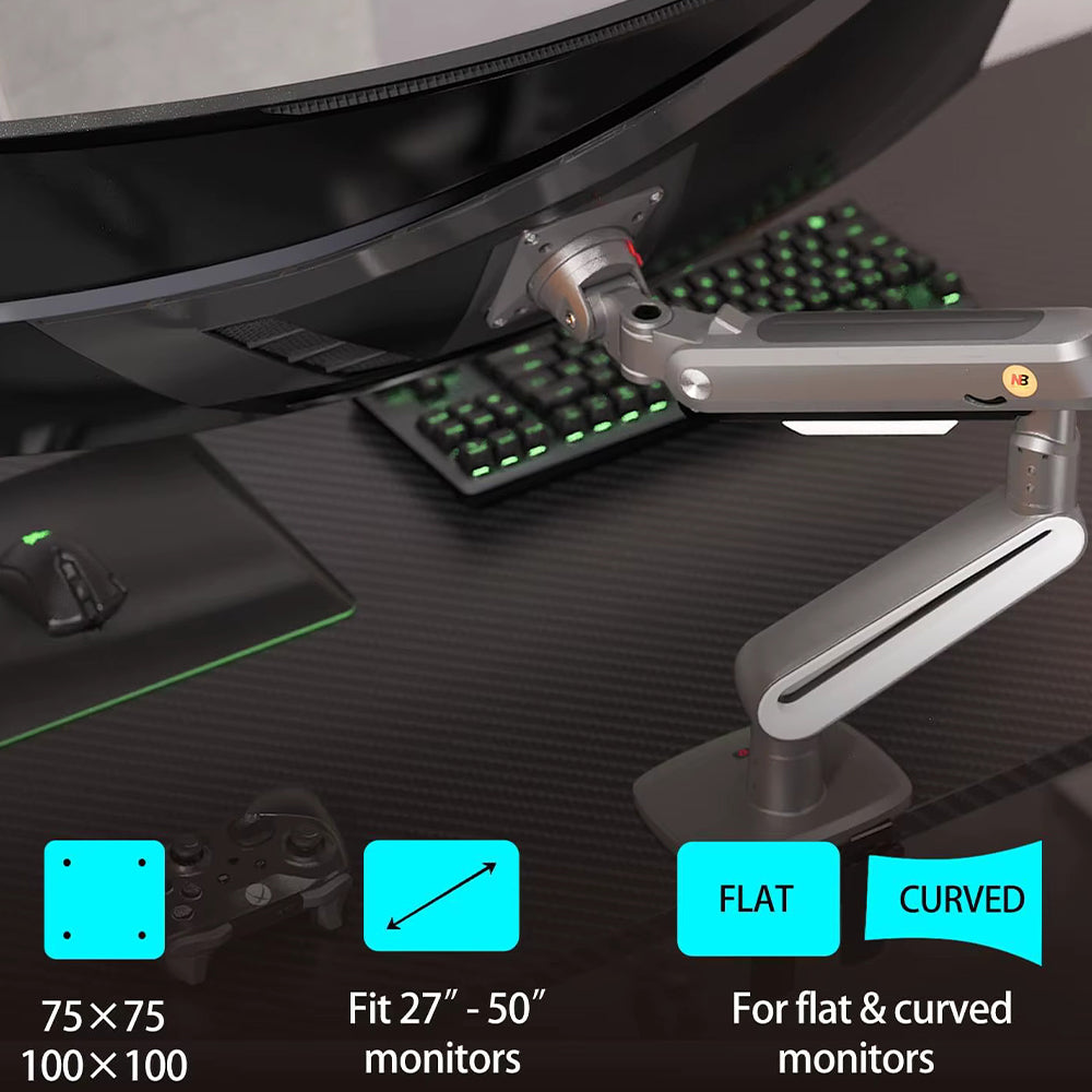 NB A6 Full Motion TV Stand