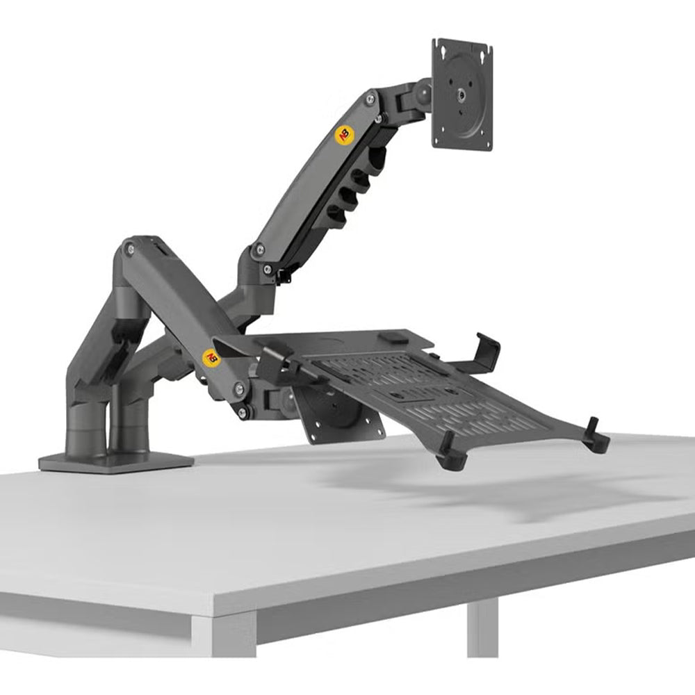 NB F160-FP 17-30 Inch Dual Arm Full Motion TV Stand
