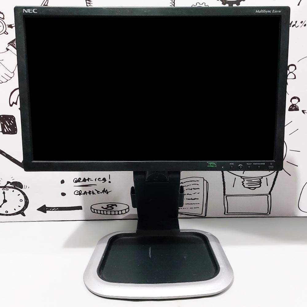 شاشة ان اي سي MultiSync E201W مسطحة 20 بوصة LCD استعمال خارج