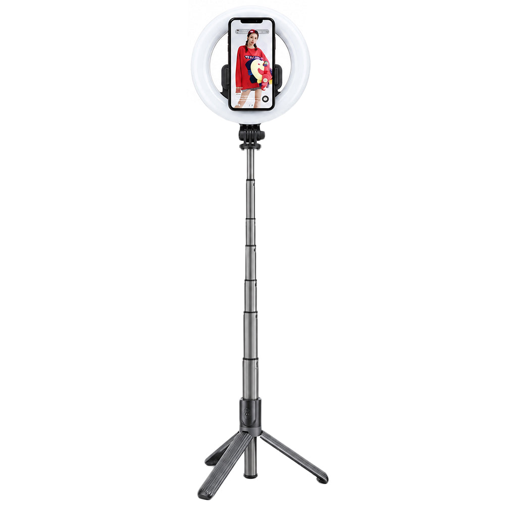 NeePho NP-L14 LED Foldable Tripod Selfie Ring Light 14 Inch With Phone Holder