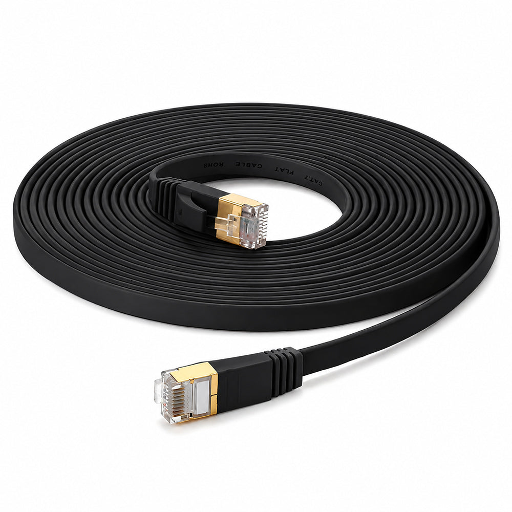 Network Cable 15m Cat7 UTP - Black