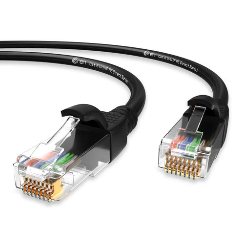 Network Cable 25m Cat6 - Black