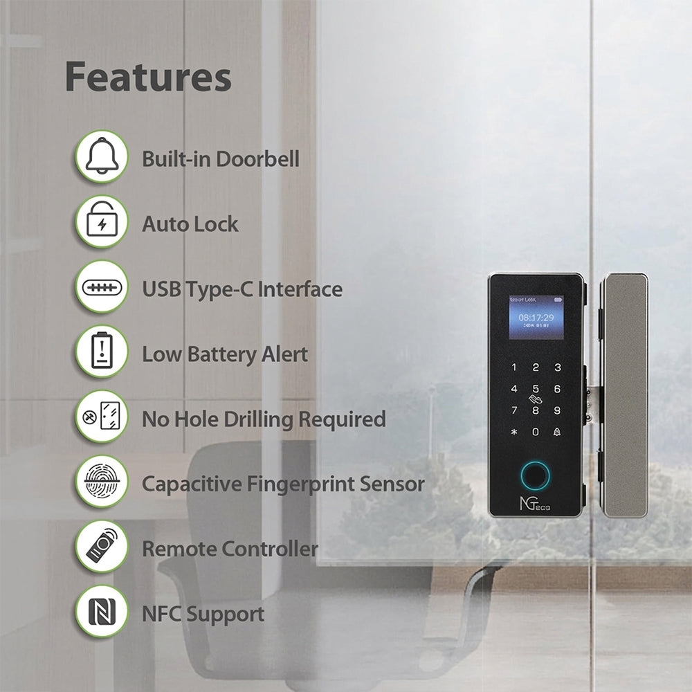 Ngteco SL04-GL40N Fingerprint