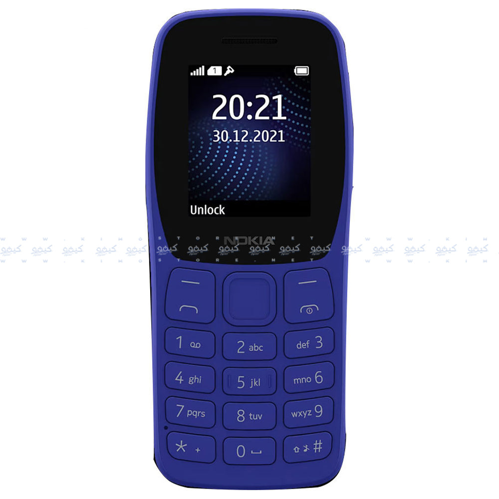 موبايل نوكيا 105 ثنائي الشريحة (4 ميجابايت / 4 ميجابايت رام/ 1.77 بوصة/ FM / تقنية 2G)