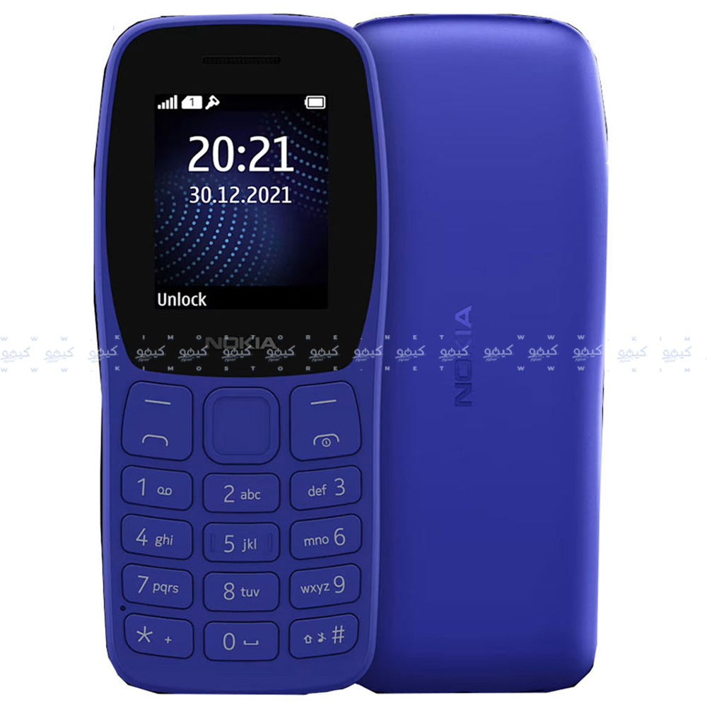 موبايل نوكيا 105 ثنائي الشريحة (4 ميجابايت / 4 ميجابايت رام/ 1.77 بوصة/ FM / تقنية 2G)