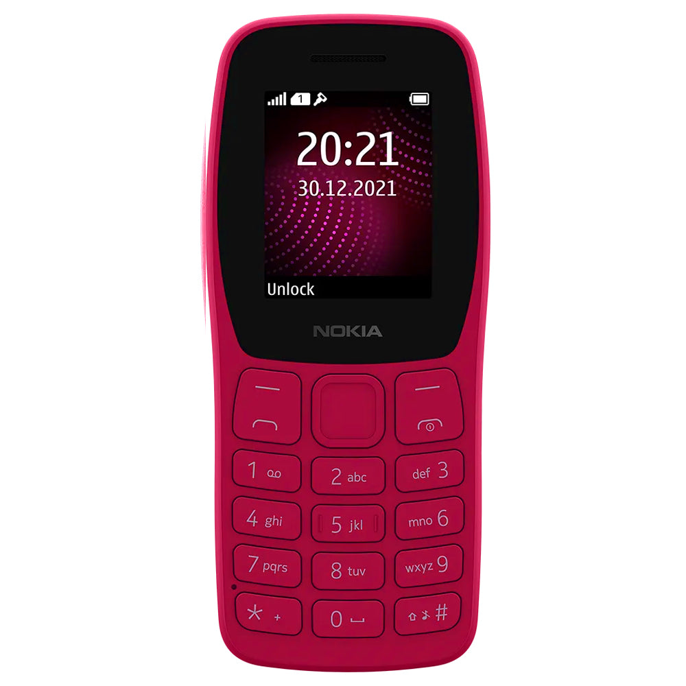 Nokia 105 Dual SIM (4MB / 4MB Ram / FM / 1.77 Inch / 2G)