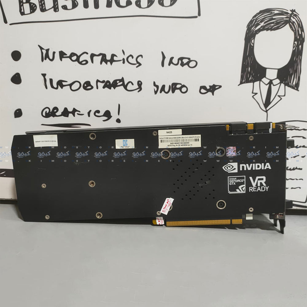 كارت شاشة نيفيديا 8 جيجابايت GeForce GTX 1080 Gallardo GDDR5X (استعمال خارج)