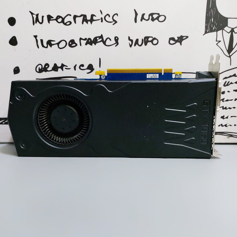 Nvidia GeForce GTX 1060 6GB DDR5 Graphics Card (Original Used)