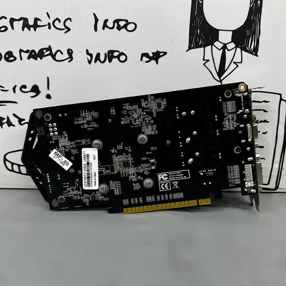 كارت شاشة نفيديا GeForce GTX 750Ti 2GB GDDR5 (استعمال خارج)