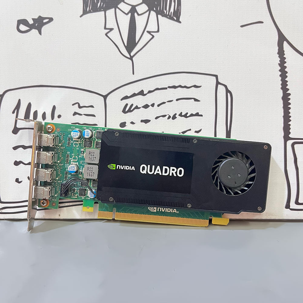 كارت شاشة نفيديا 4 جيجابايت GDDR5 Quadro K1200 (استعمال خارج)