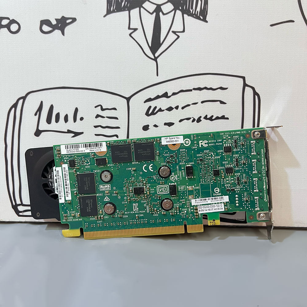 كارت شاشة نفيديا 4 جيجابايت GDDR5 Quadro K1200 (استعمال خارج)