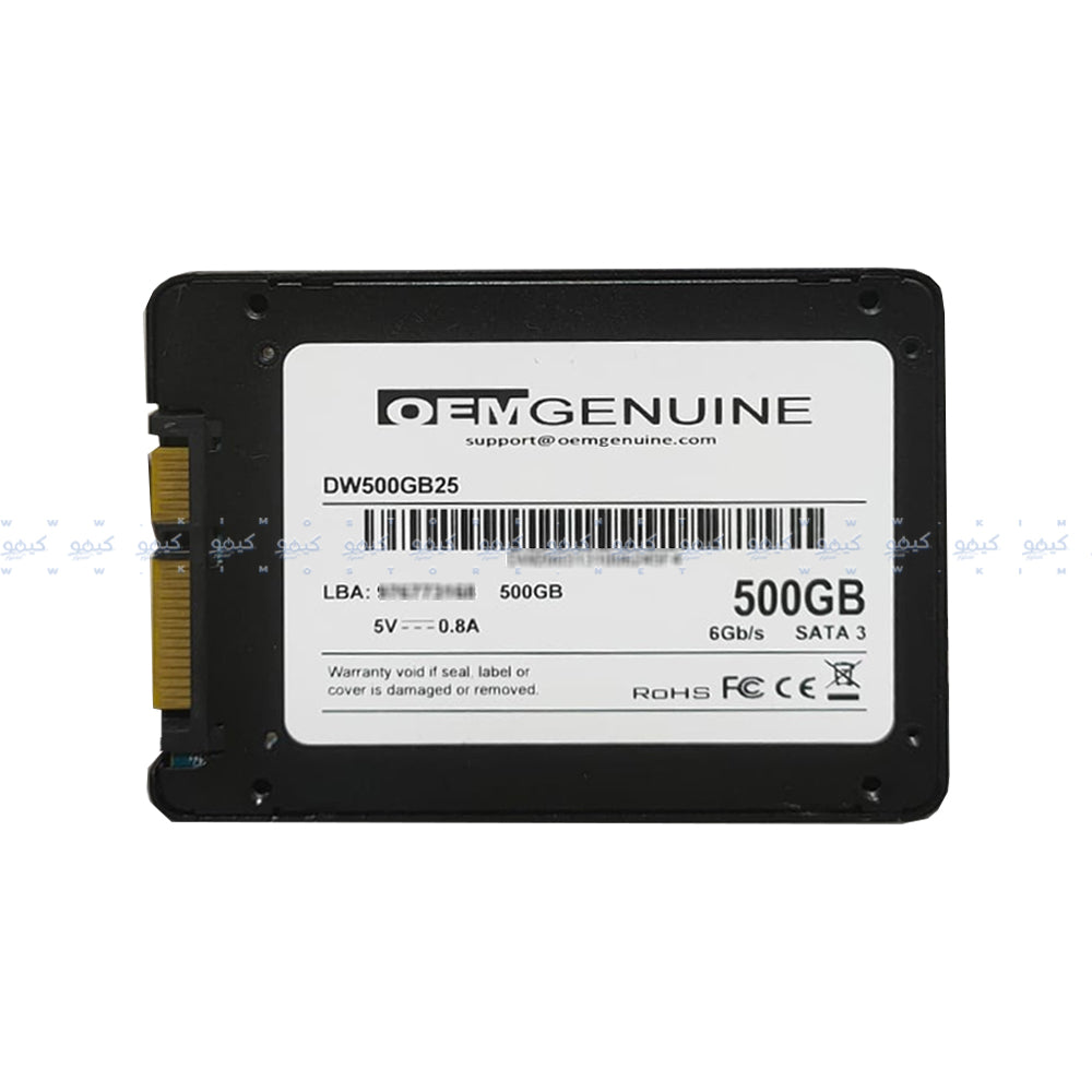 OEM GENUINE 500GB SATA 2.5 Inch Internal SSD (Original Used)