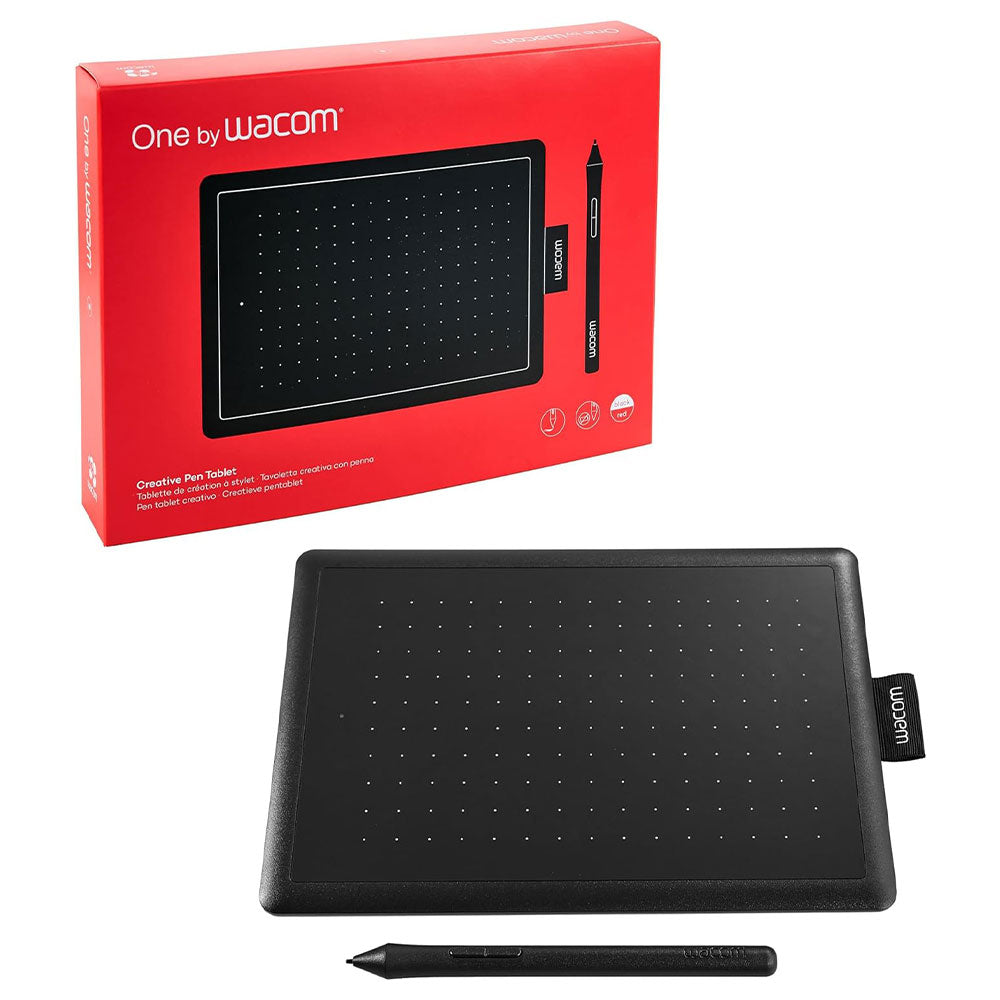 One By Wacom CTL-672-N Medium Graphic Tablet - Black