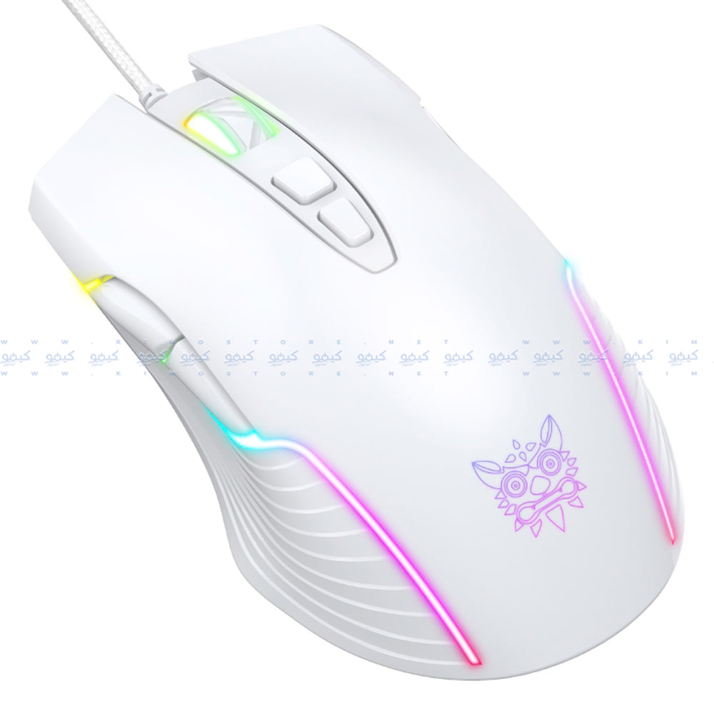 Onikuma CW905 Wired RGB Gaming Mouse 7200Dpi