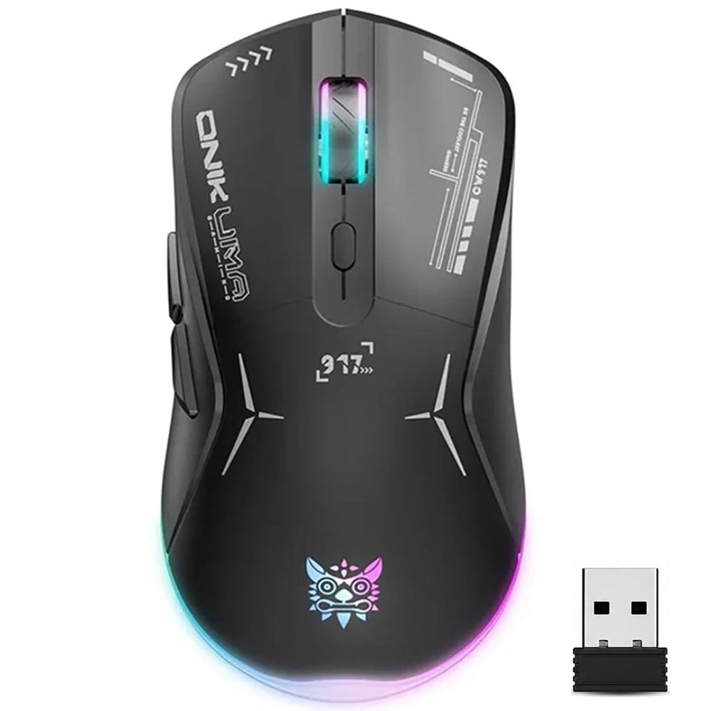 Onikuma CW917 Dual Mode Wireless & Wired RGB Gaming Mouse 4800Dpi