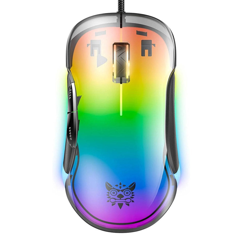 Onikuma CW925 Wired RGB Gaming Mouse 12800Dpi