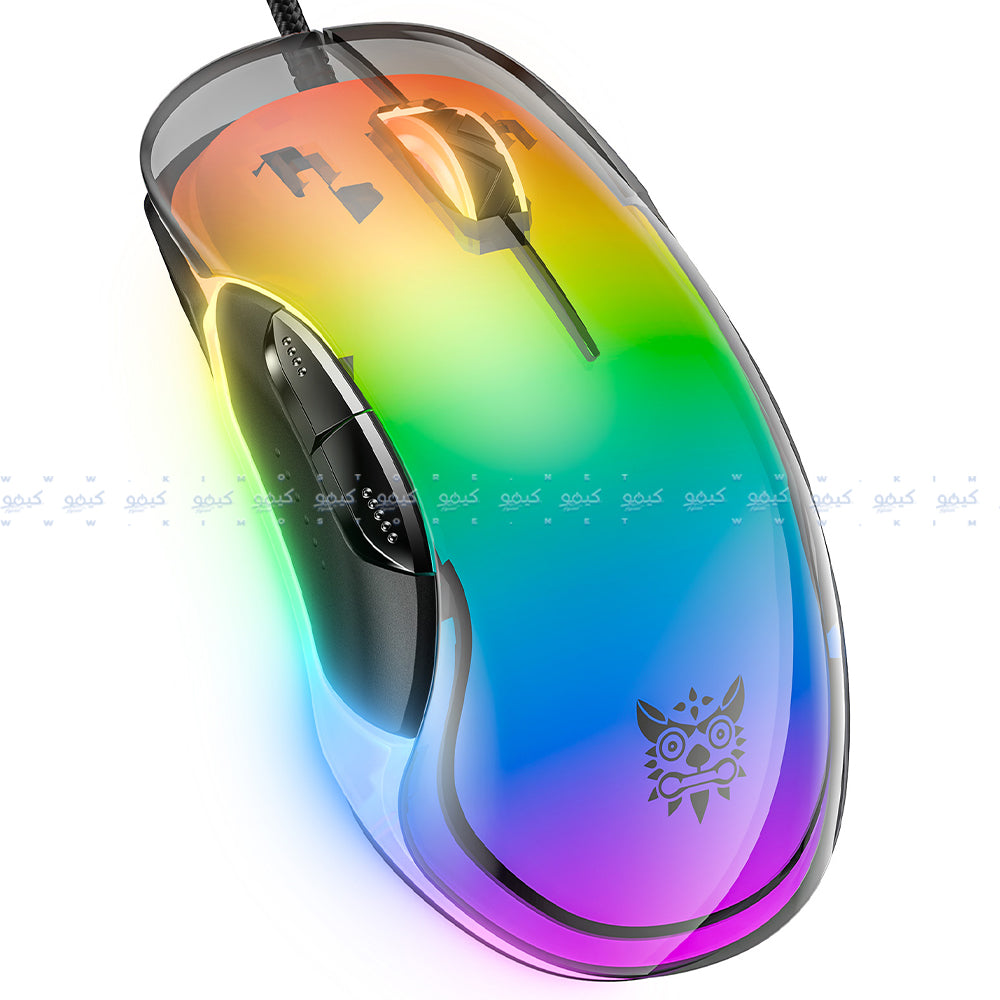 ماوس اونيكوما سلكي RGB جيمنج 12800 نقطة في البوصة CW925