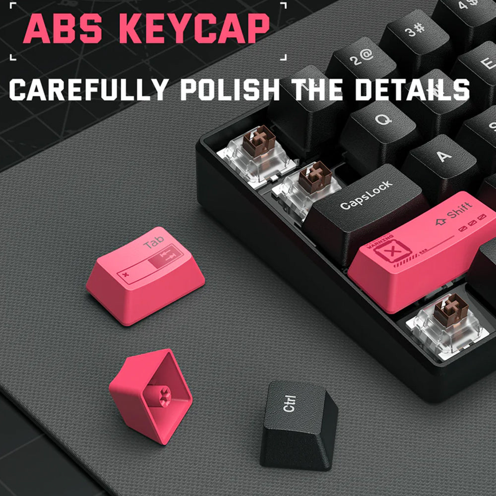 كيبورد اونيكوما سلكى سويتش بني RGB جيمنج إنجليزى G55 - أسود