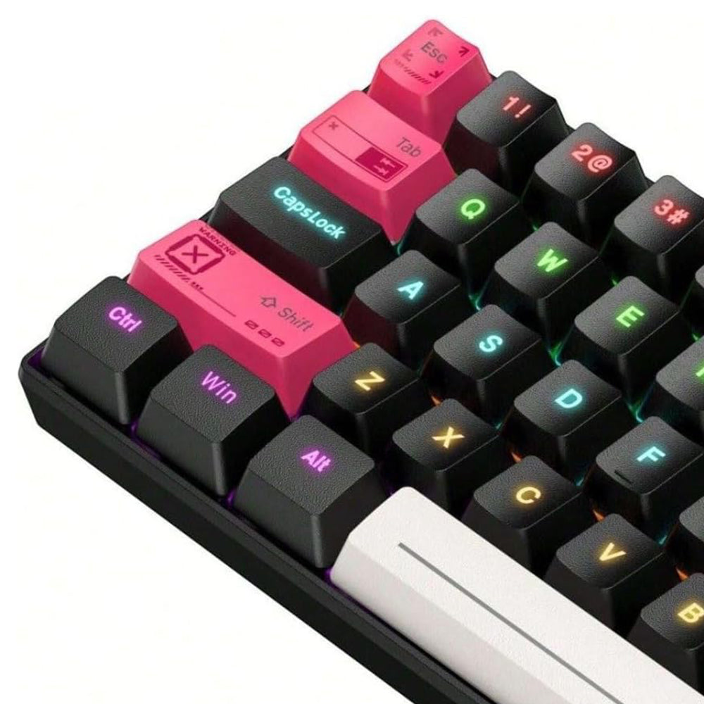 Onikuma G55 Brown Switch Wired RGB Gaming Keyboard English - Black