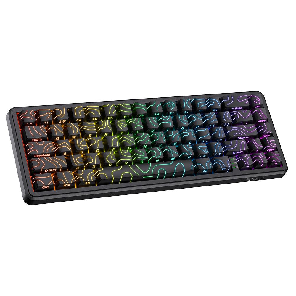 Onikuma G67 Magnetic Switch Wired RGB Gaming Keyboard English - Black
