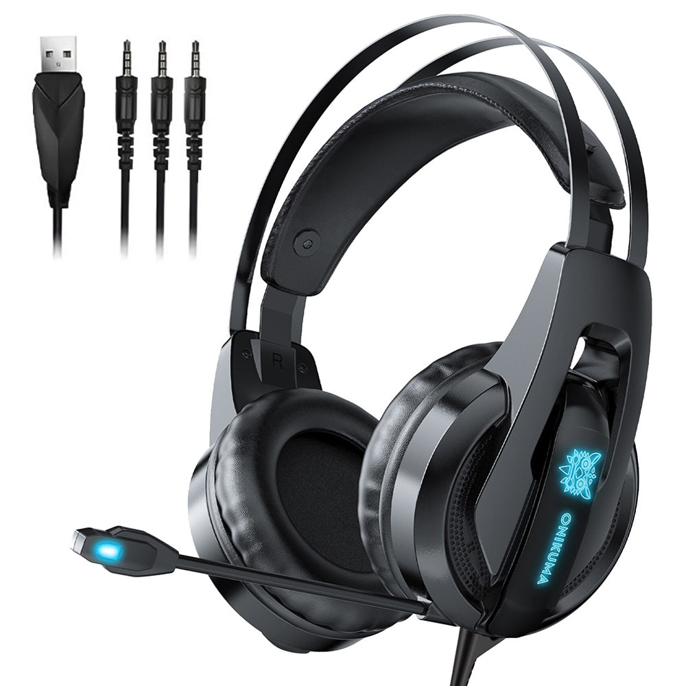 Onikuma K16 Gaming Headset - Black
