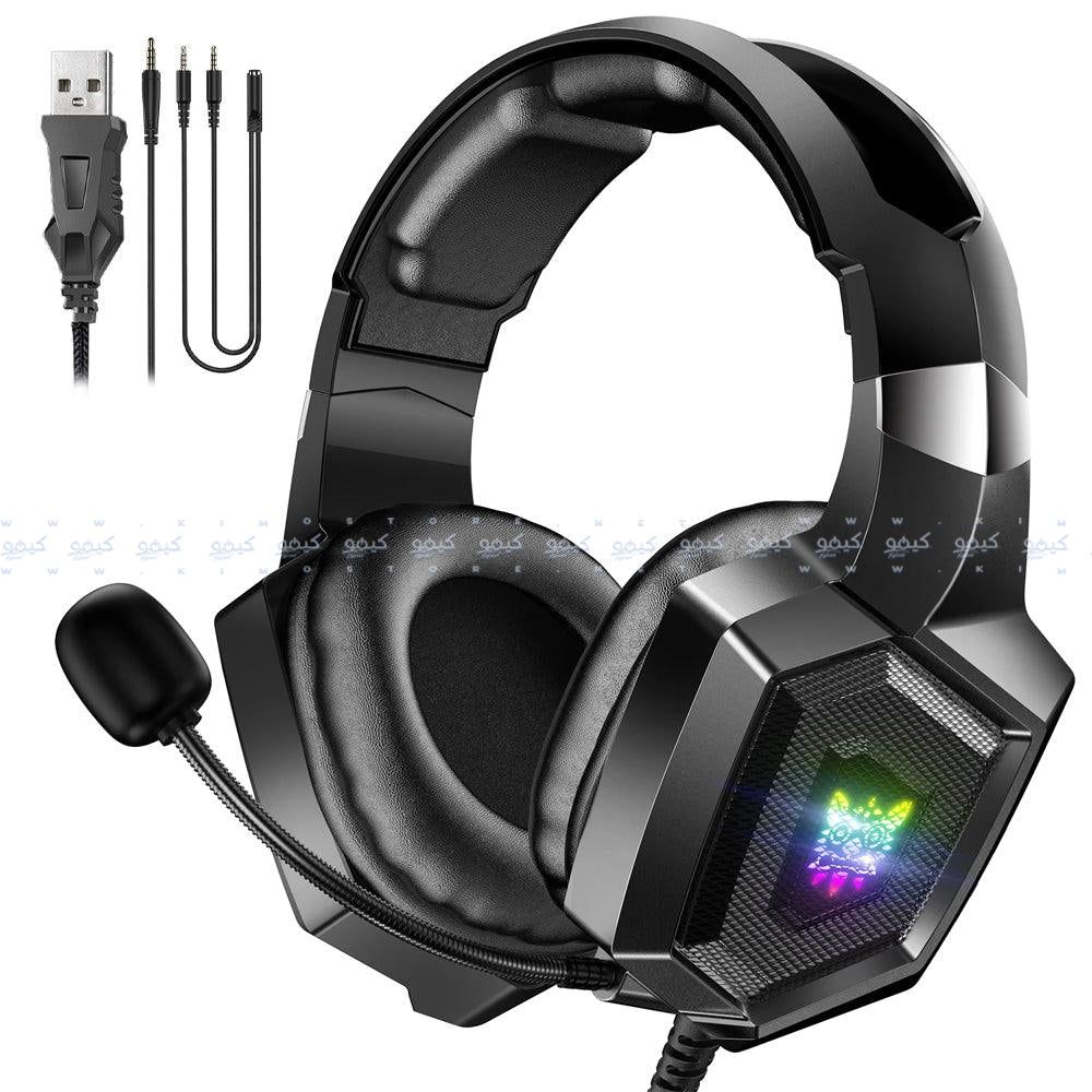 سماعة رأس اونيكوما RGB جيمنج K8