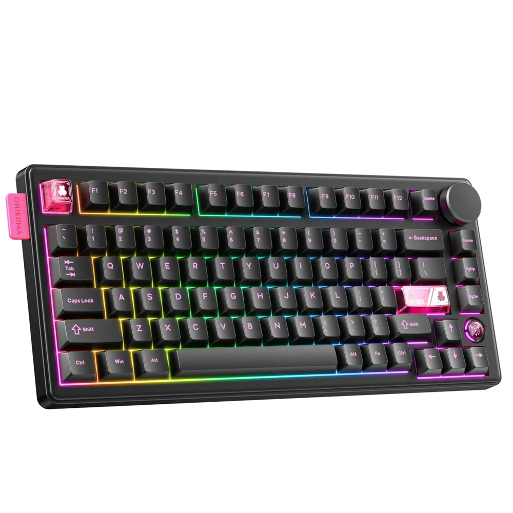Onikuma MT706 Triple Mode Bluetooth Wireless & Wired RGB Gaming Keyboard