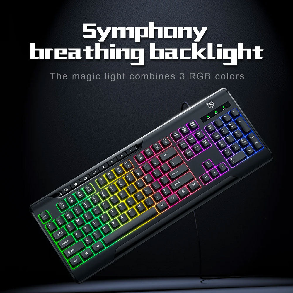 Onikuma TZ5008 5in1 Wired RGB Gaming Keyboard