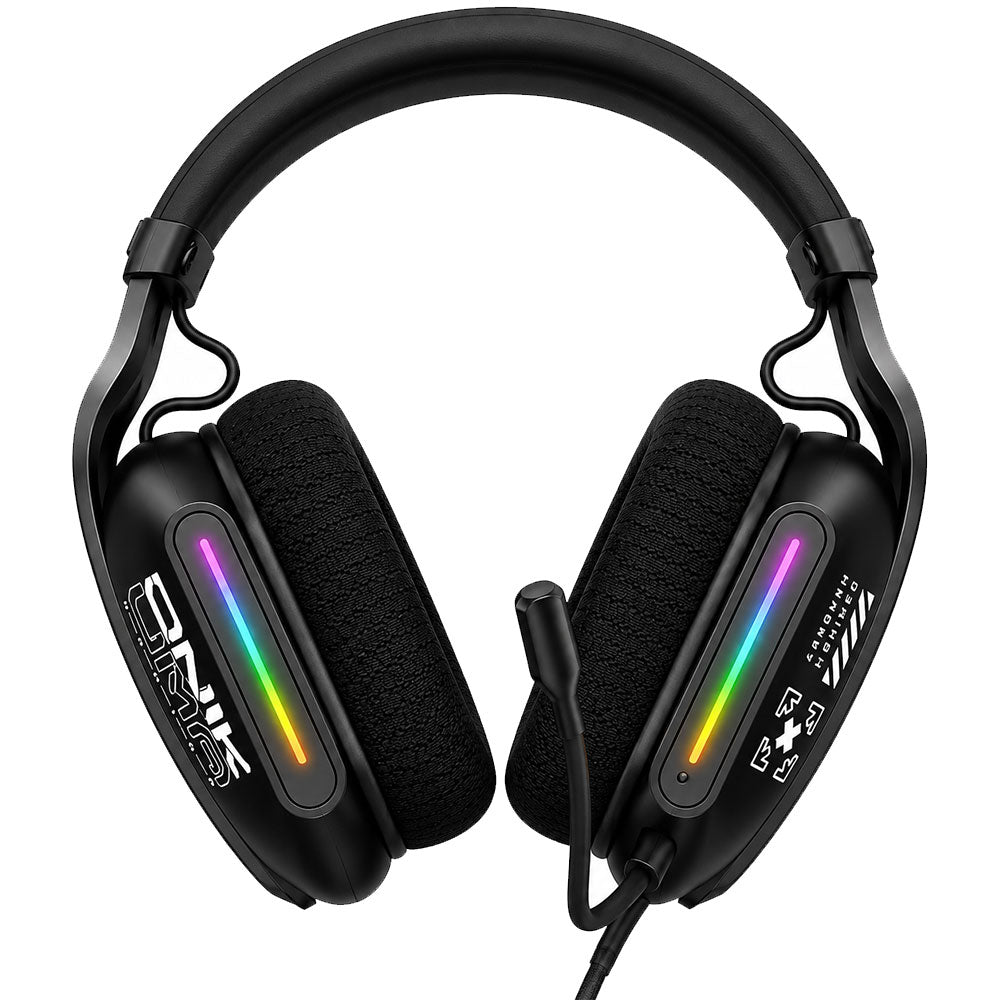 Onikuma X12 RGB Gaming Headset - Black