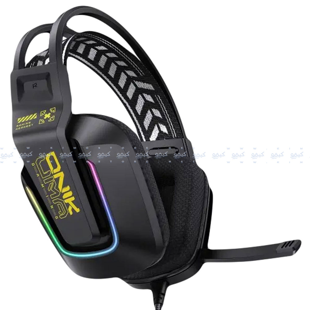 سماعة رأس اونيكوما RGB جيمنج X13 - أسود