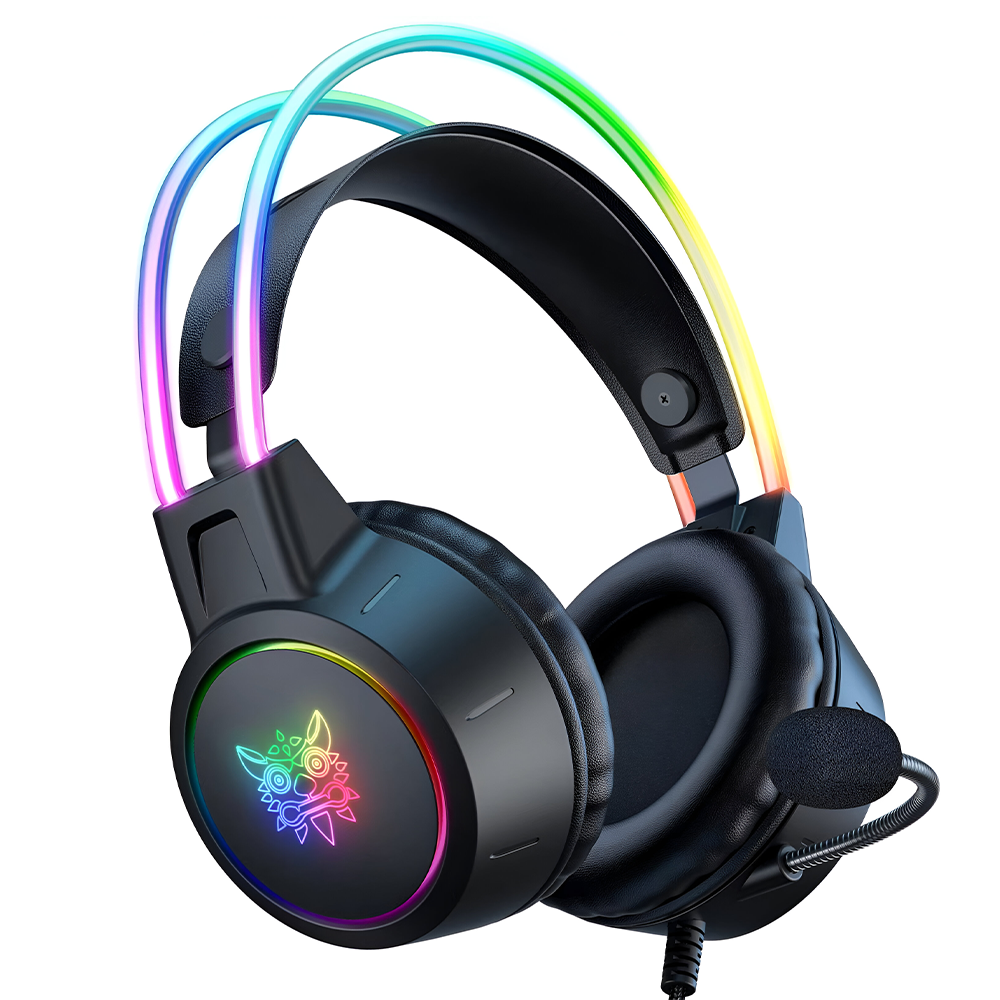 Onikuma X15 Pro RGB Gaming Headset - Black