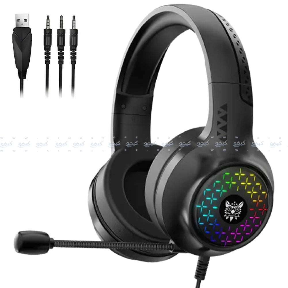 Onikuma X7 Pro RGB Gaming Headset - Black